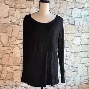 Three Long Sleeve Women's Maternity Tops